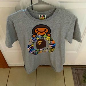 BAPE Milo Busy Works Multi Camo Tee
